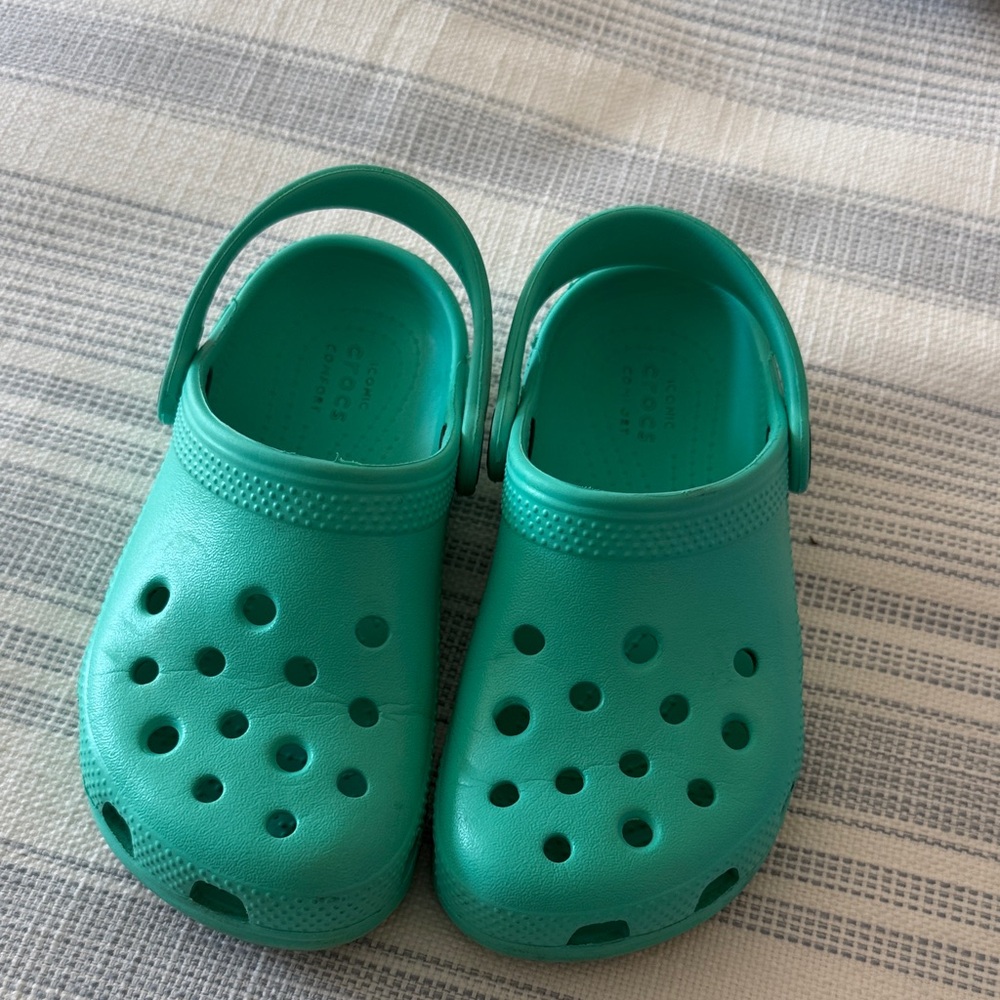 CROCS Kids Teal Sandals